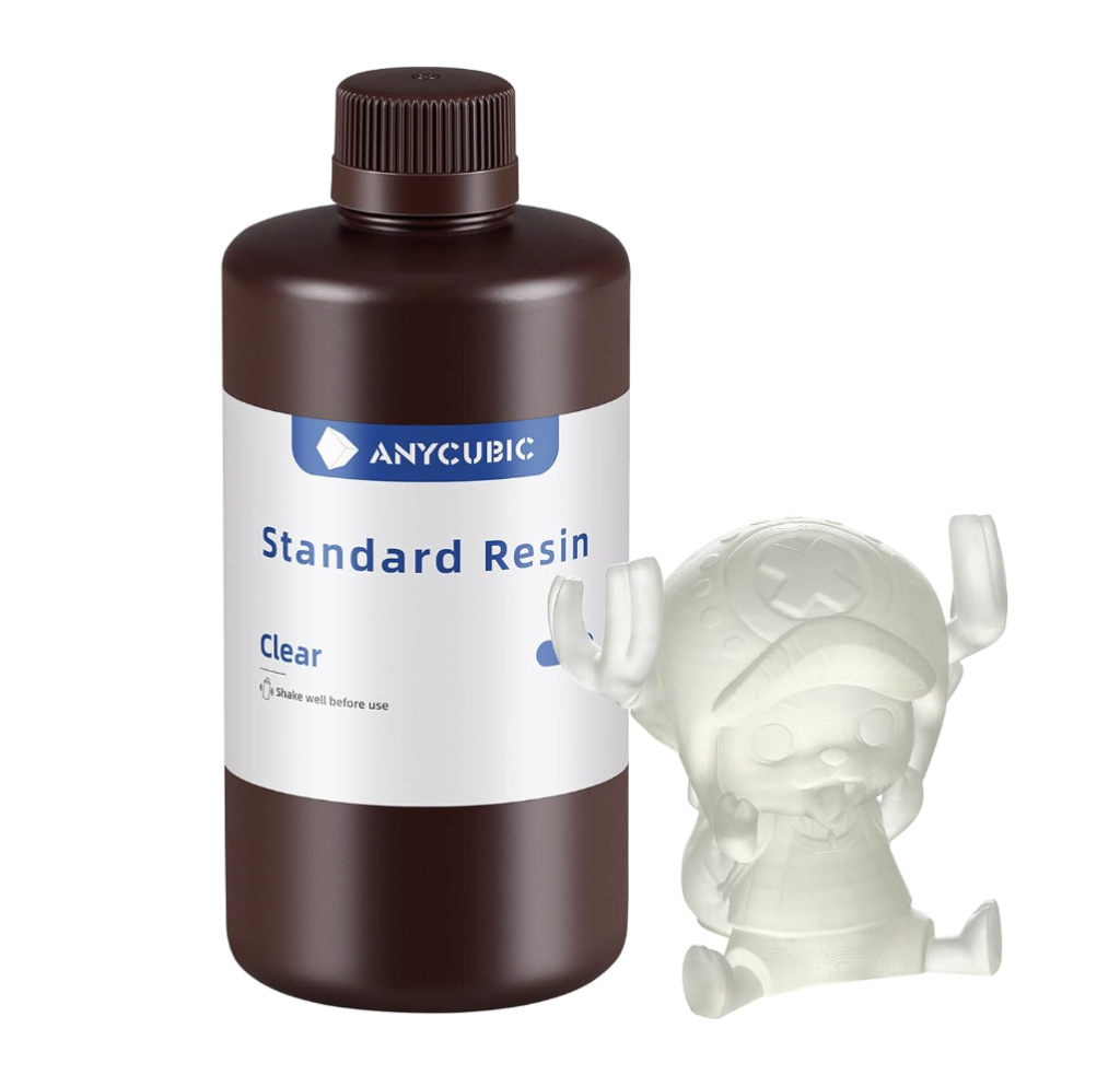 Resina ANYCUBIC Estándar – Transparente