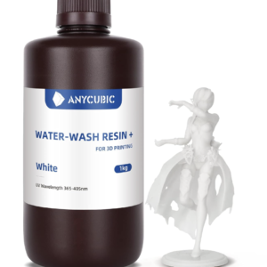 Resina ANYCUBIC Estándar – Lavable en agua – Blanco