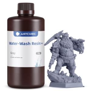 Resina ANYCUBIC Estándar – Lavable en agua – Gris
