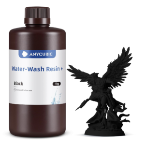 Resina ANYCUBIC Estándar – Lavable en agua – Negro (AGOTADO)