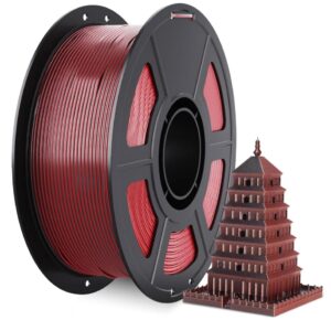 Filamento – MIKA– PLA – Bicolor Rojo-negro