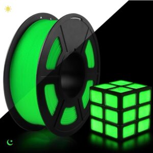 Filamento – ANYCUBIC– PLA – Verde alumbra oscuridad