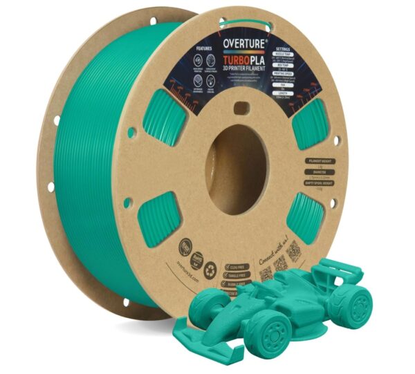 Filamento – OVERTURE – PLA – Verde Menta
