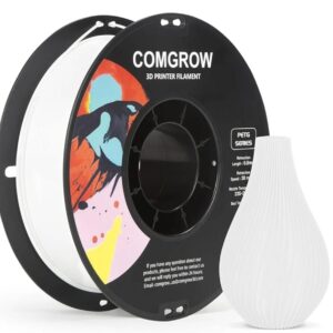 Filamento – COMGROW – PET-G – Blanco