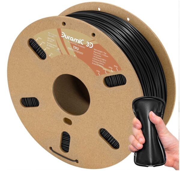 Filamento – DURAMIC – TPU – NEGRO