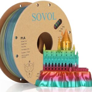 Filamento – SOVOL– PLA – Arcoiris