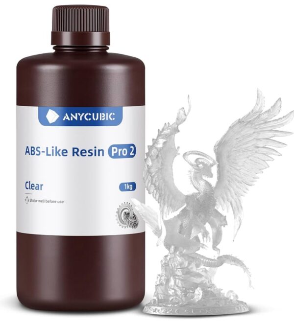 Resina ANYCUBIC ABS Like Resin Pro 2 - Transparente