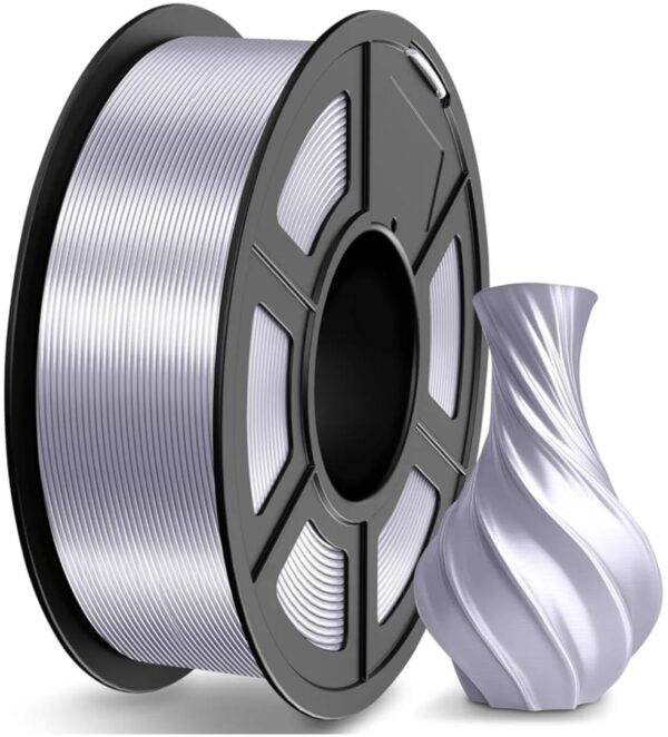 Filamento – TECBEARS– PLA – Plata Silk