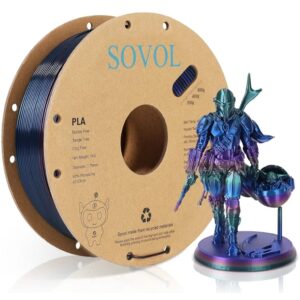 Filamento – SOVOL – PLA –Tricolor purple