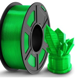 Filamento - TECBEARS- PET-G - Verde traslucido