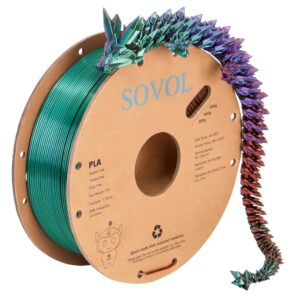 Filamento – SOVOL – PLA –Tricolor V-M-B