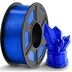 Filamento - TECBEARS- PET-G - Azul traslucido