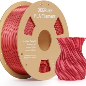 Filamento – PLA – Depple  Rojo Silk