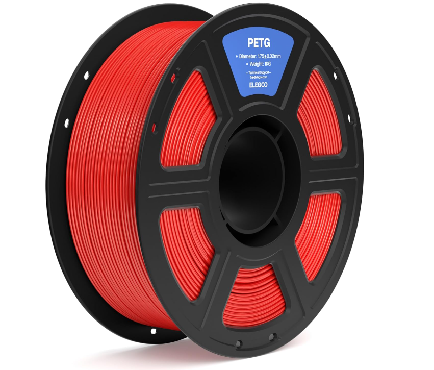 Filamento – PETG – Rojo